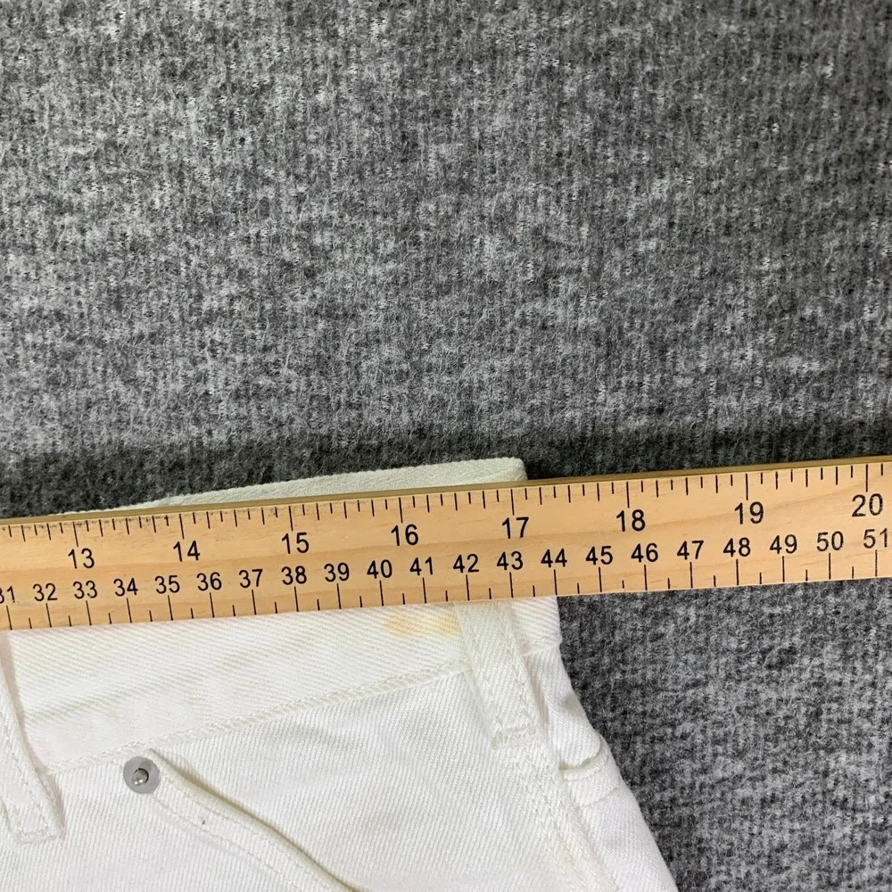 Alex Mill Painters Jeans Men 34x30 Pant White Denim Carpenter